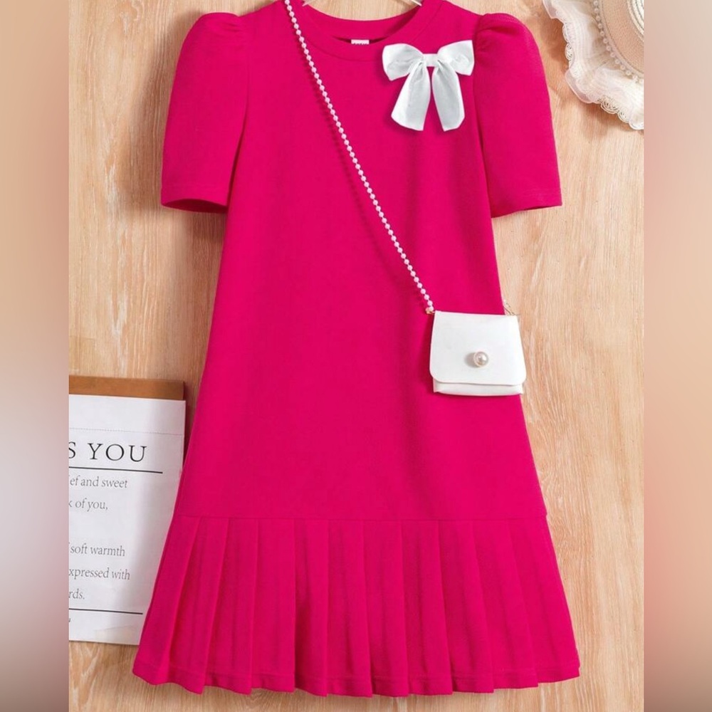 NWOT SHEIN Girls Pleated Dress